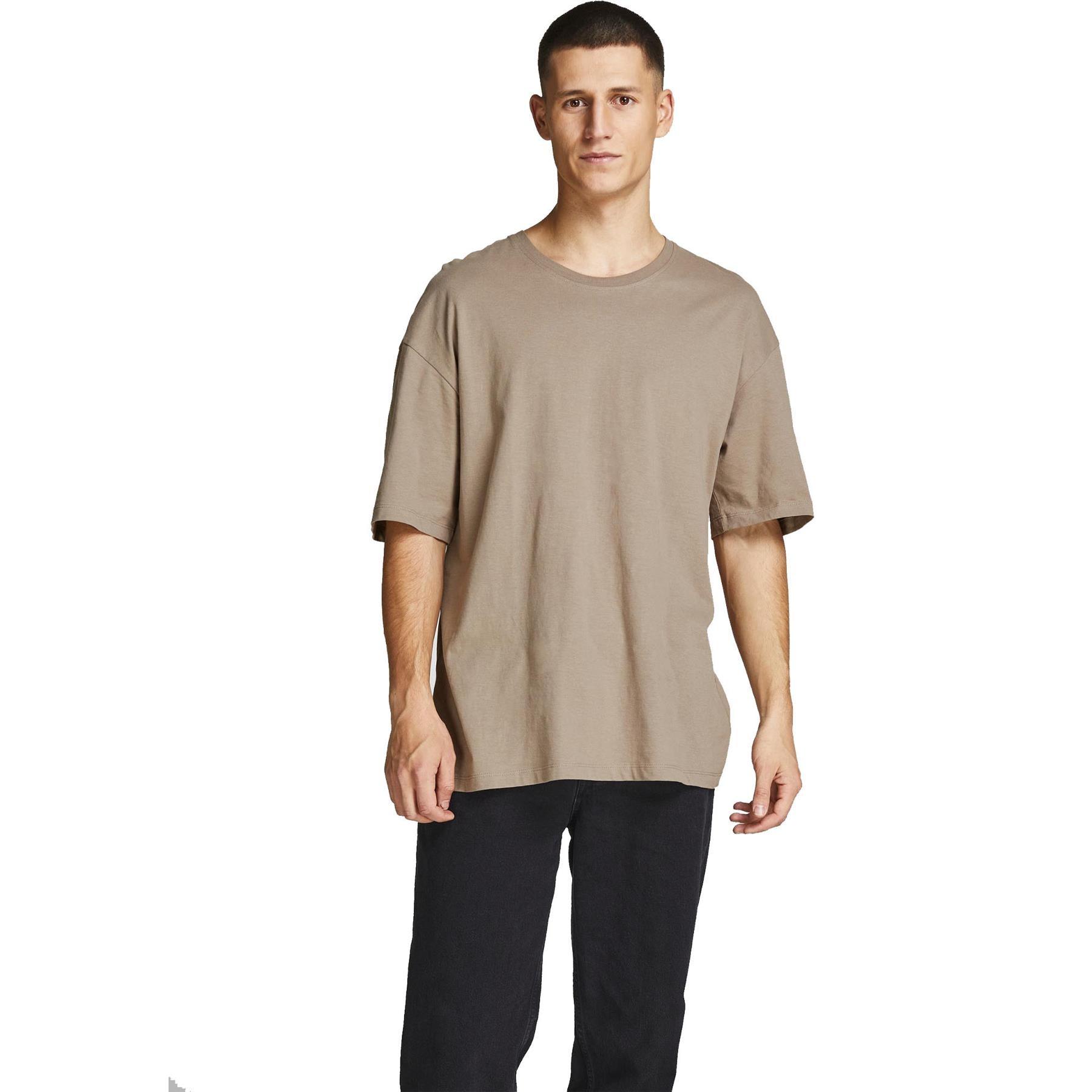 Jack & Jones Mens 'Brink' T-Shirt in Stone - VR2 Clothing