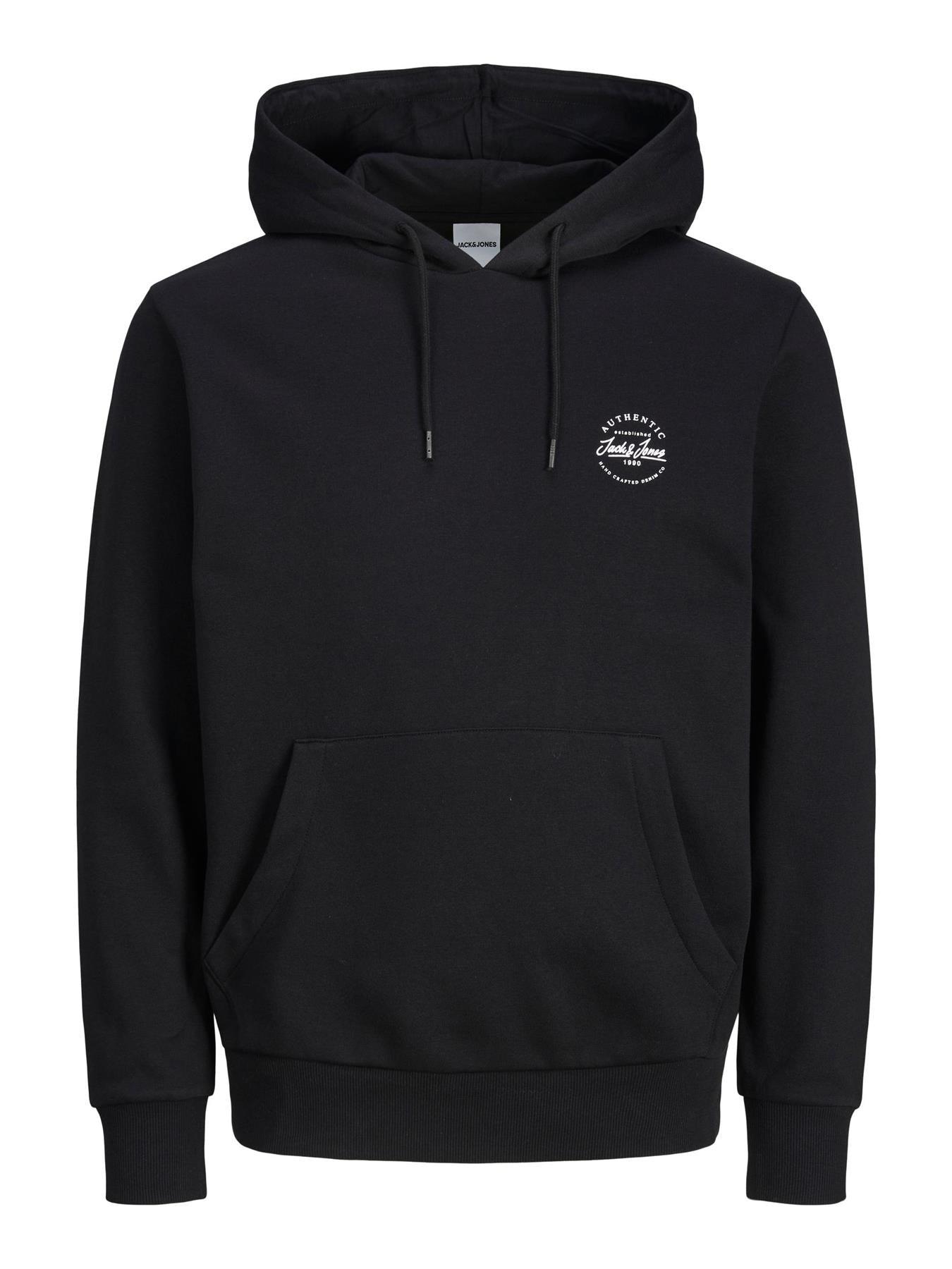 Jack & Jones Mens 'Arthur' Hoody in Black