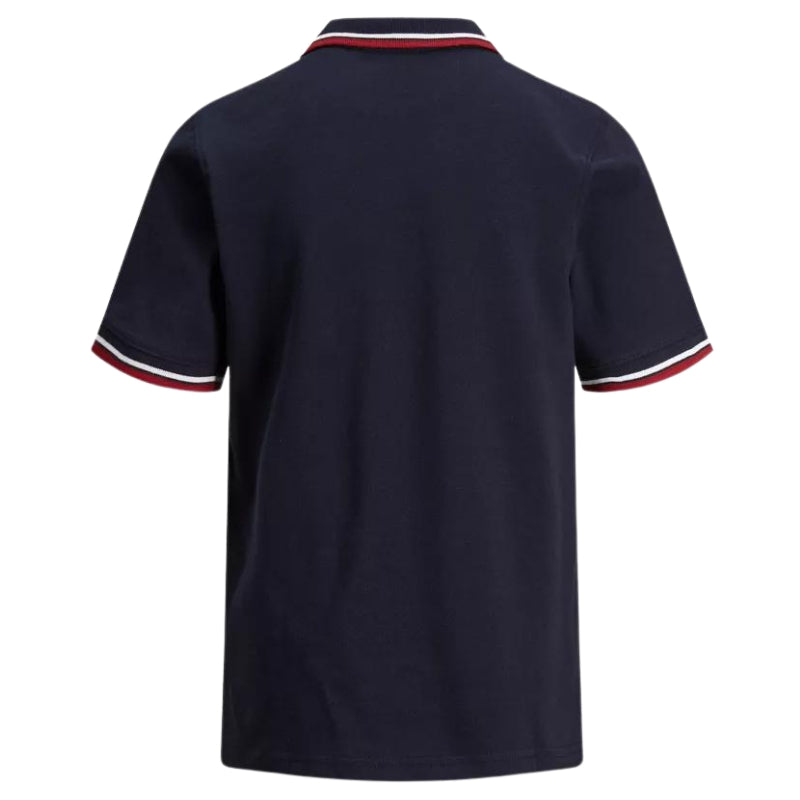 Jack & Jones Boys Pique Polo T-Shirts Short Sleeve Casual Summer Holiday Tee Tops