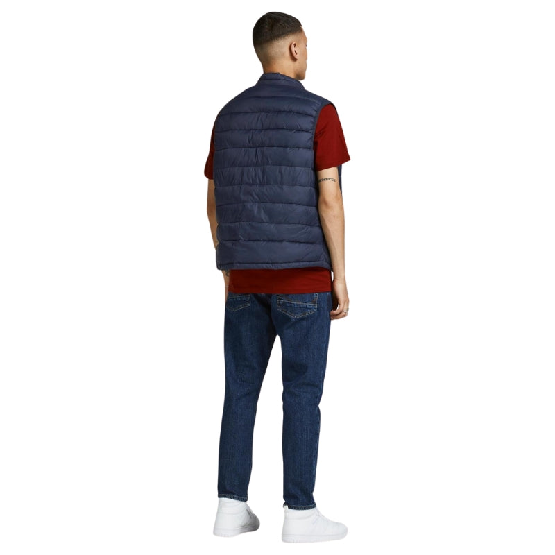 Jack & Jones Men's Gilet Lightweight Padded Sleeveless Body Warmer Jacket