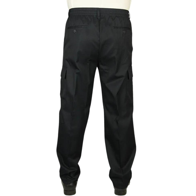 New Carabou Rugby Cargo Combat Trousers Casual Pants Elasticated Waist Sizes 32 to 48