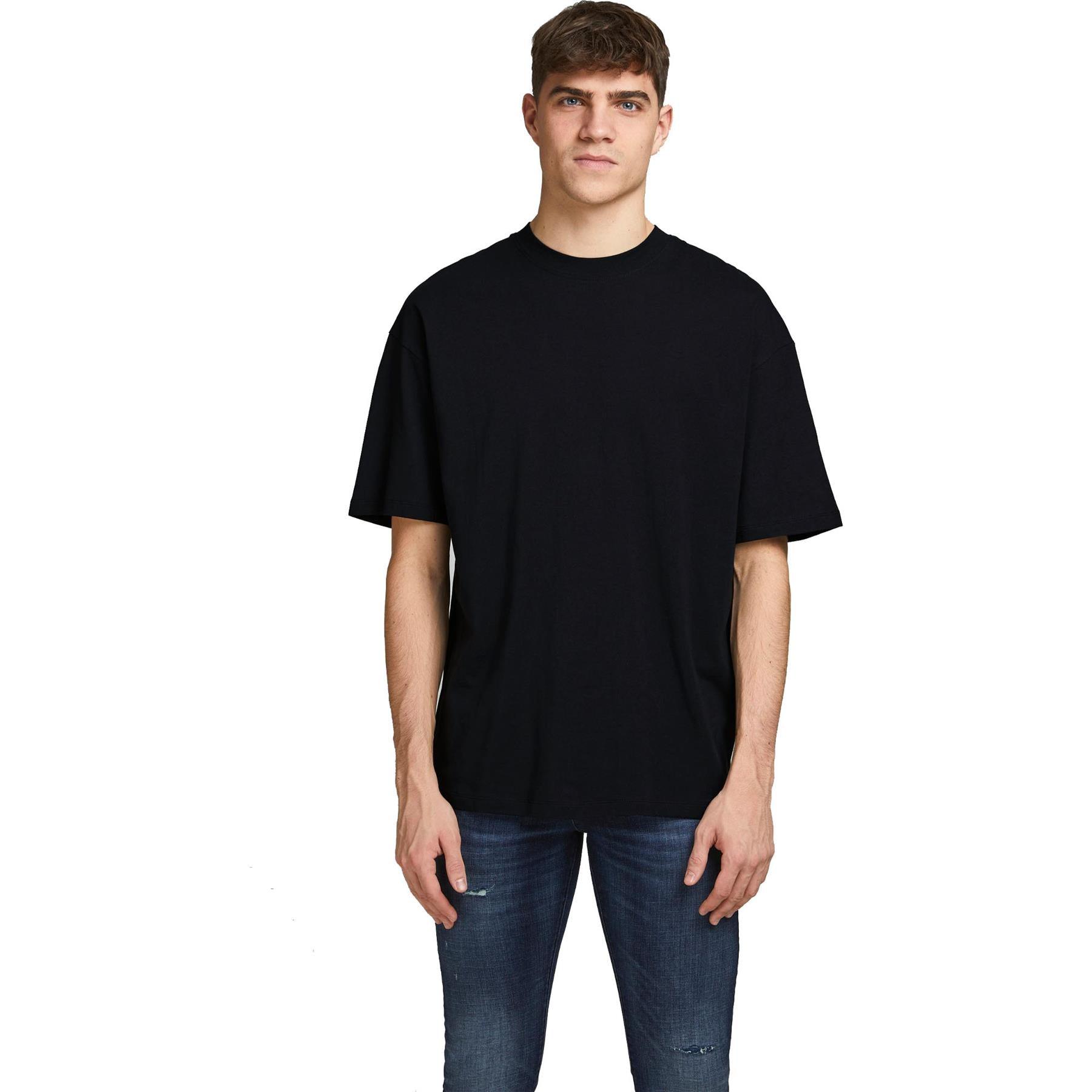 Jack & Jones Mens 'Brink' T-Shirt in Black - VR2 Clothing