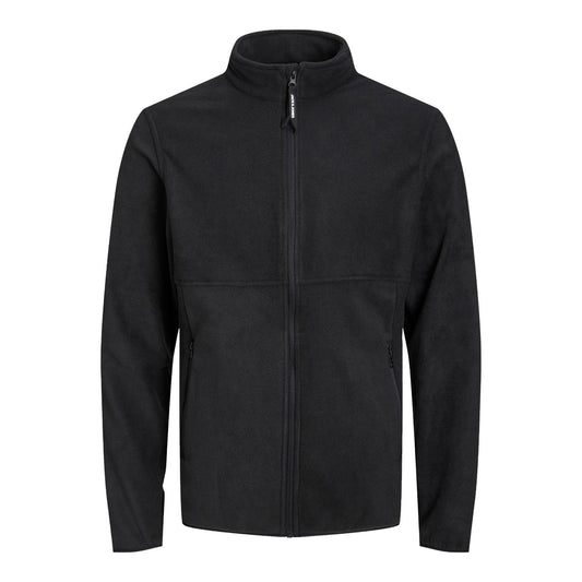 Jack & Jones Mens 'Flame' Fleece Jacket in Black - VR2 Clothing