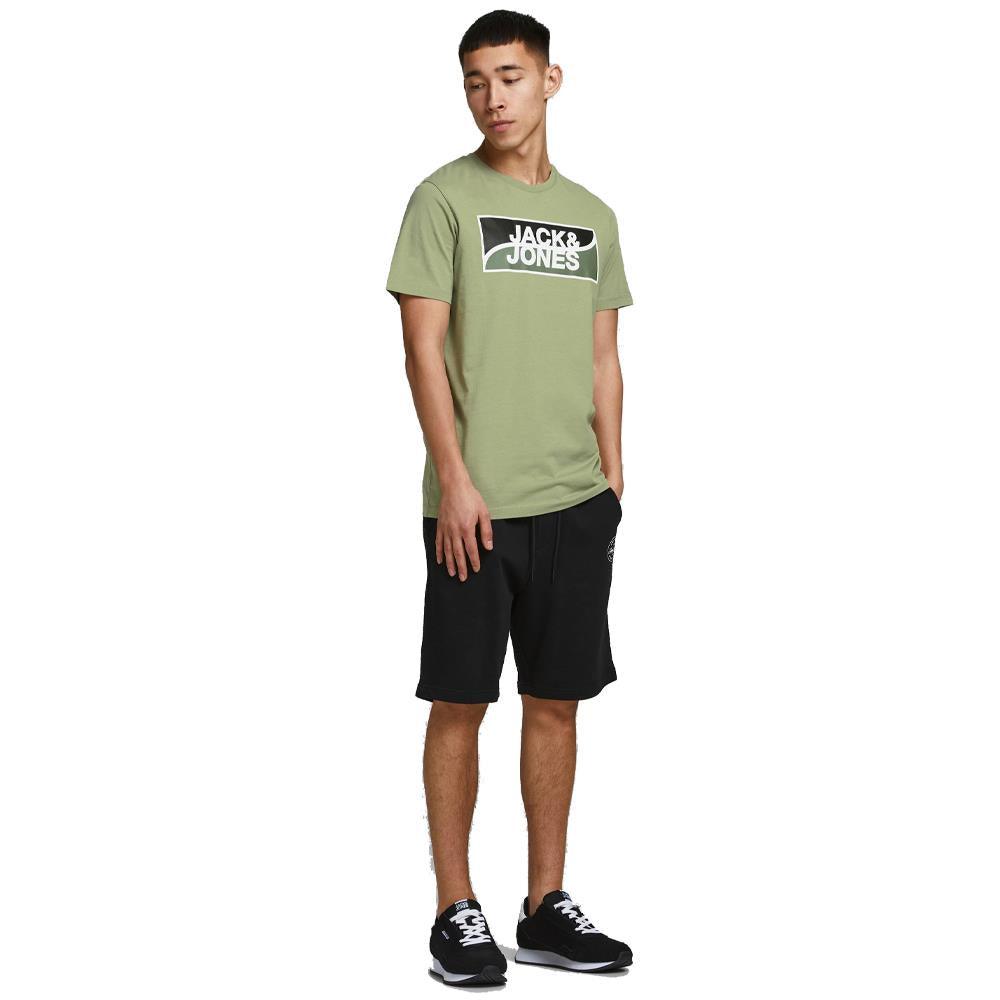 Jack & Jones Mens 'Fly' T-Shirt in Green - VR2 Clothing