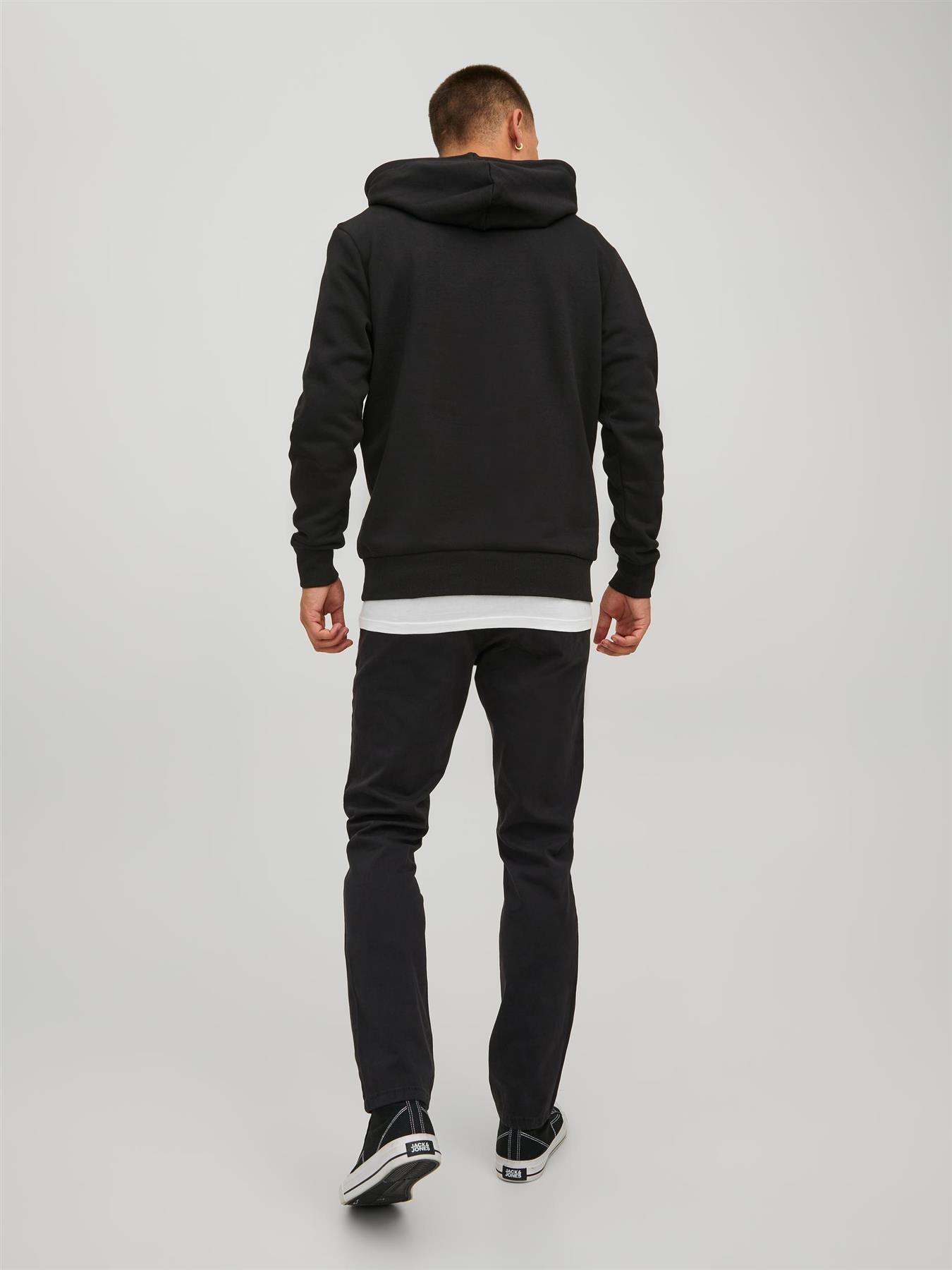 Jack & Jones Mens 'Arthur' Hoody in Black