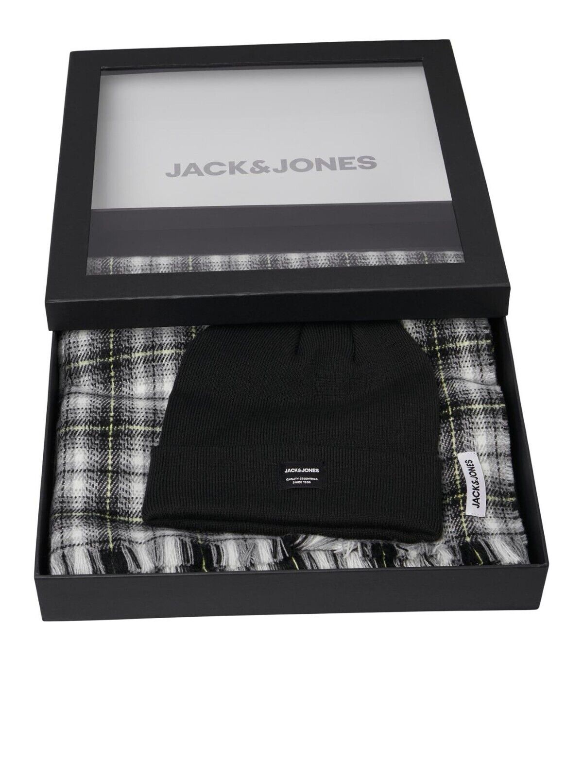 Jack & Jones 'Frost' Hat & Scarf Gift Box
