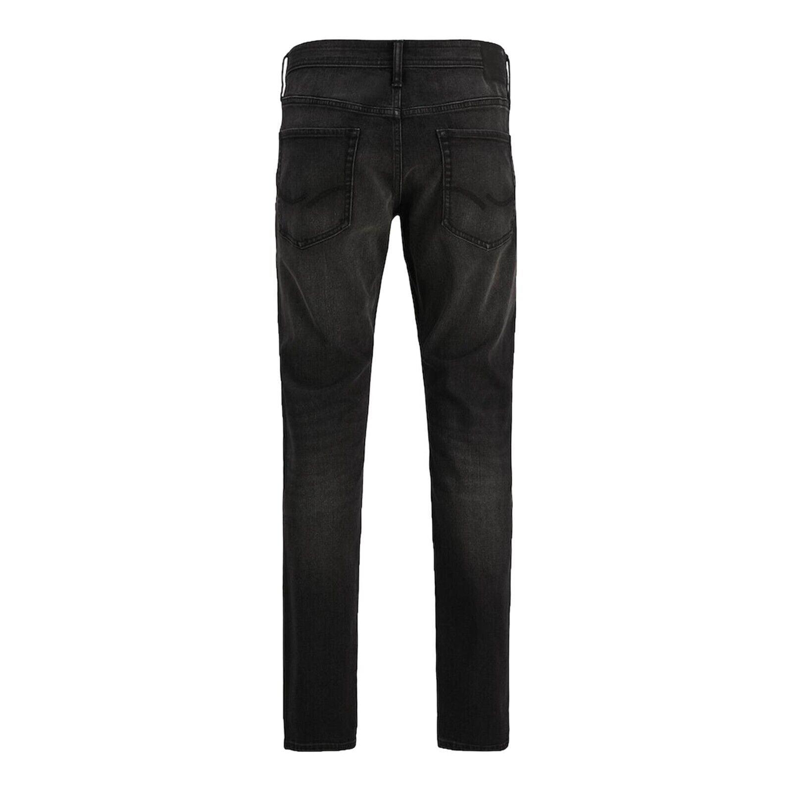 Jack & Jones Mens 'Glenn' Jeans in Black Denim - VR2 Clothing