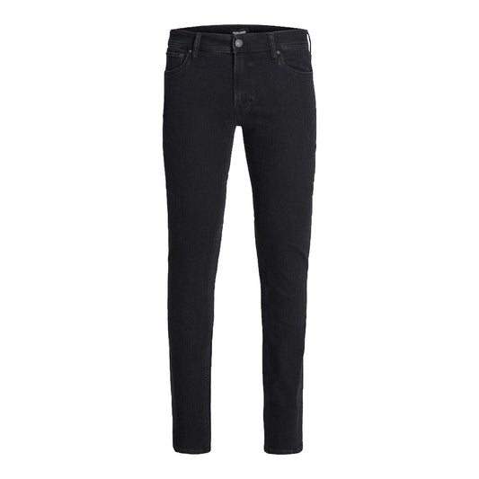 Jack & Jones Mens 'Mike' Jeans in Black Denim - VR2 Clothing